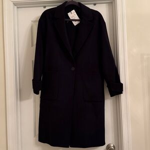 NWOT Theory Wool and Cashmere coat